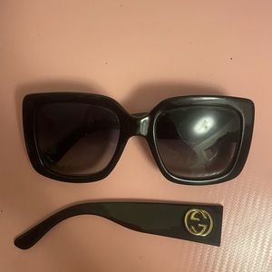 Authentic Gucci Sunglasses Broken